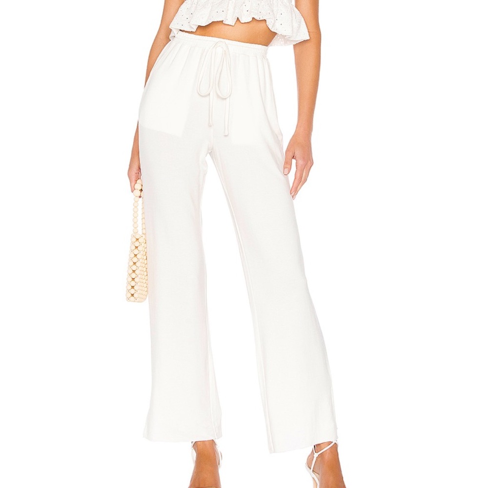 White pants lovers + friends